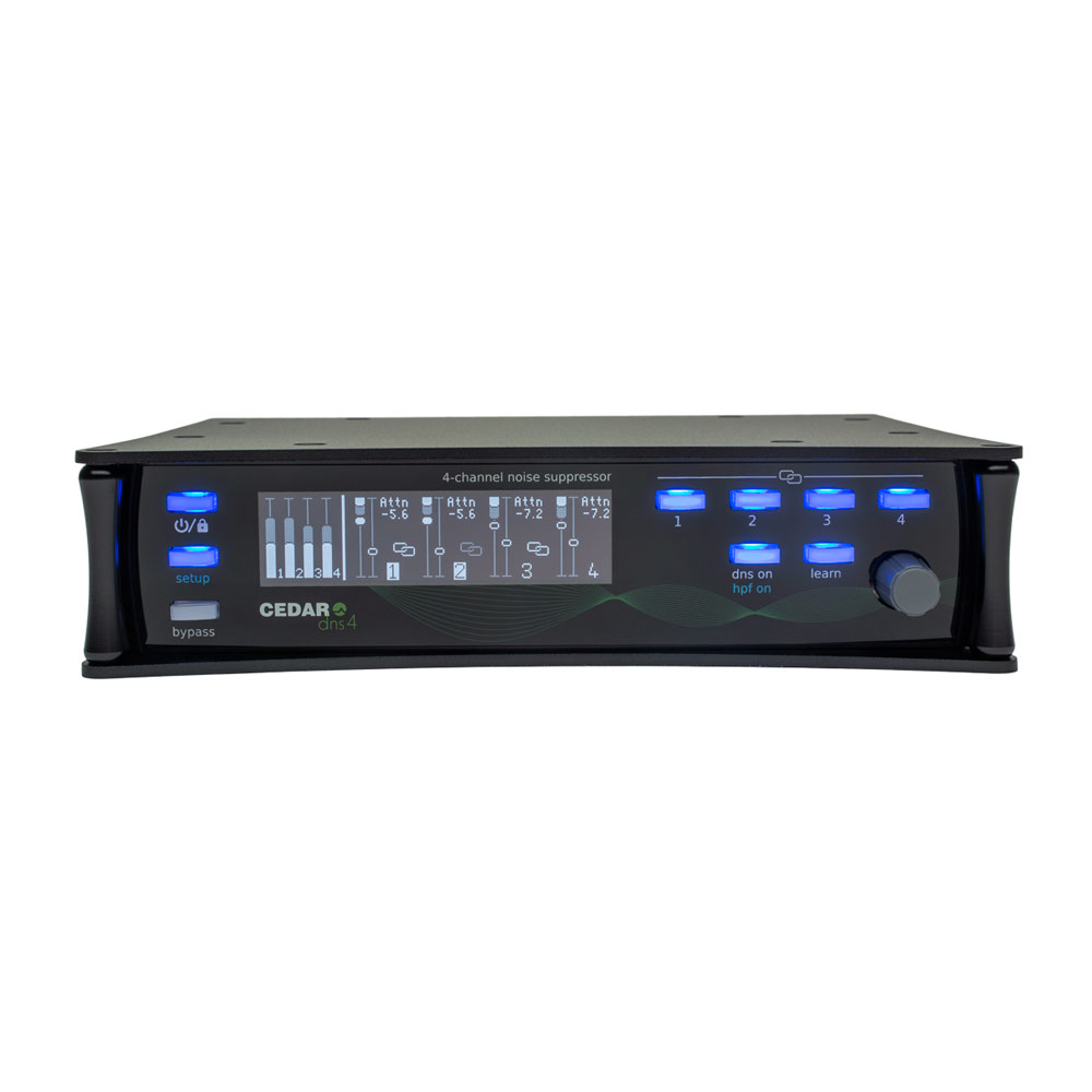Cedar DNS-4 Portable 4 Channel Dialogue Noise Suppressor