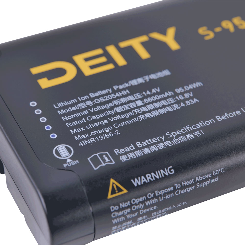 Deity S-95 95Wh 6600mAh Smart Lithium Battery