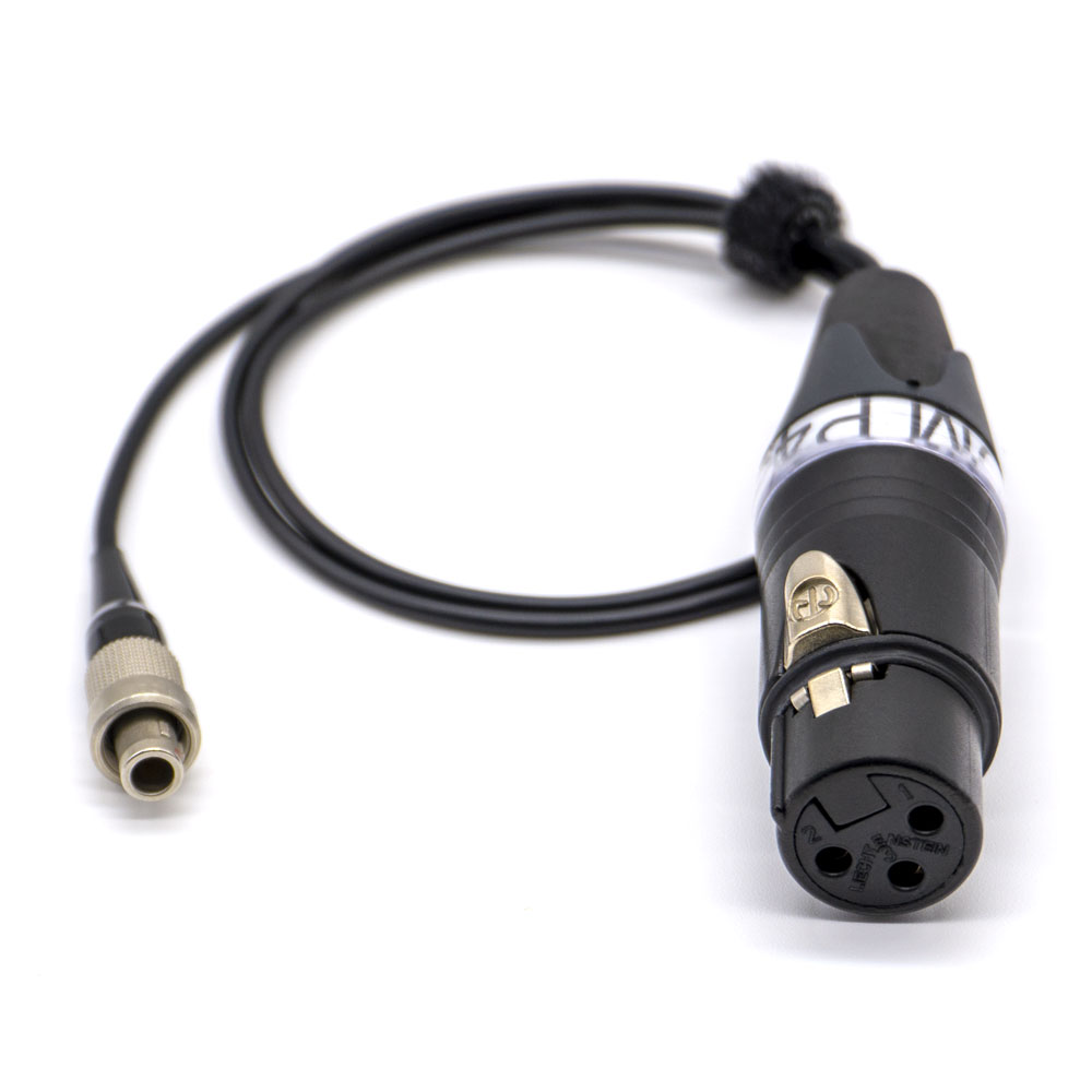 Everything Audio Custom Cable: 3-Pin Lemo to XLR Zaxcom P48