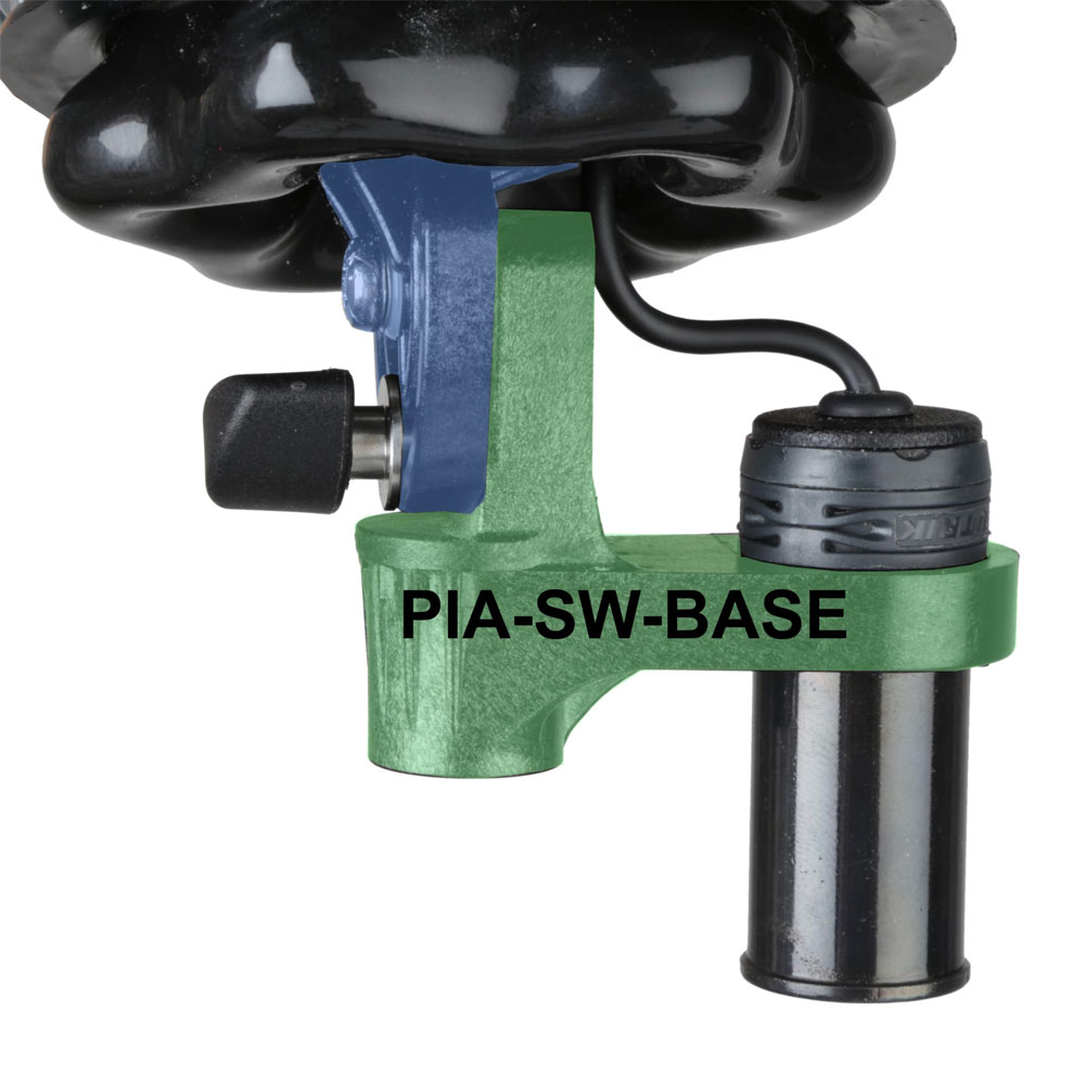 Cinela PIA-SW-BASE Single Axis Swivel Base for PIANO/PIANISSIMO Windshields