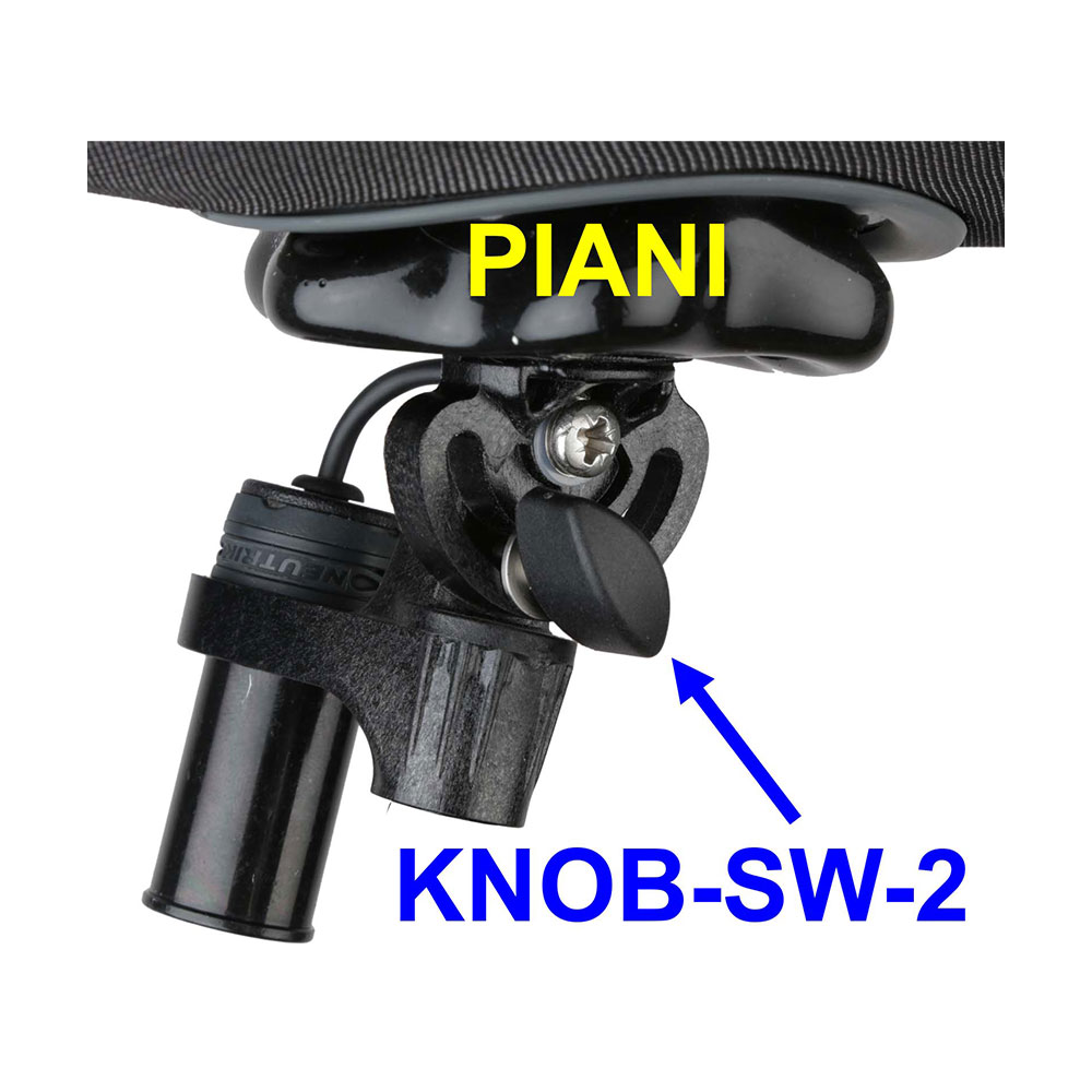 Cinela KNOB-SW-2 Swivel Base Knob for OSIX, E-OSIX, PIANO & PIANISSIMO