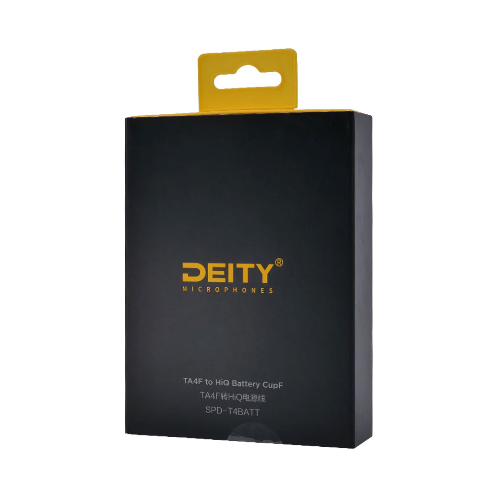 Deity SPD-T4BATT 4-Pin TA4F to Smart Battery Cup