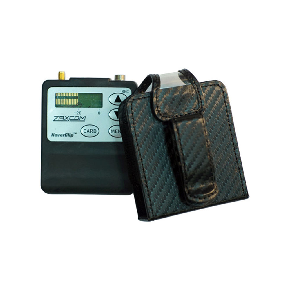 Orca Pouch with Belt Clip & Transparent Front for Zaxcom TRX-LA Series Transmitter Case Soft Cases & Bags OR-311