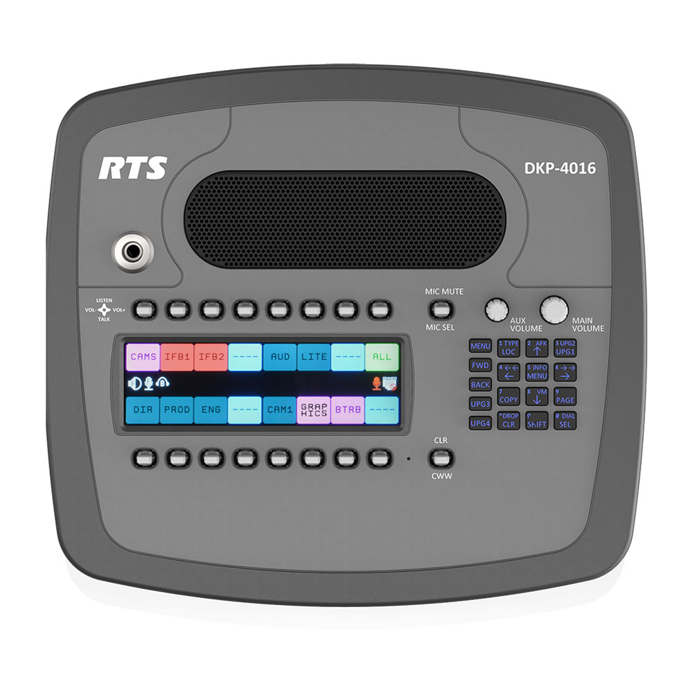 RTS DKP-4016 Desktop Keypanel w/ 16 Lever Keys