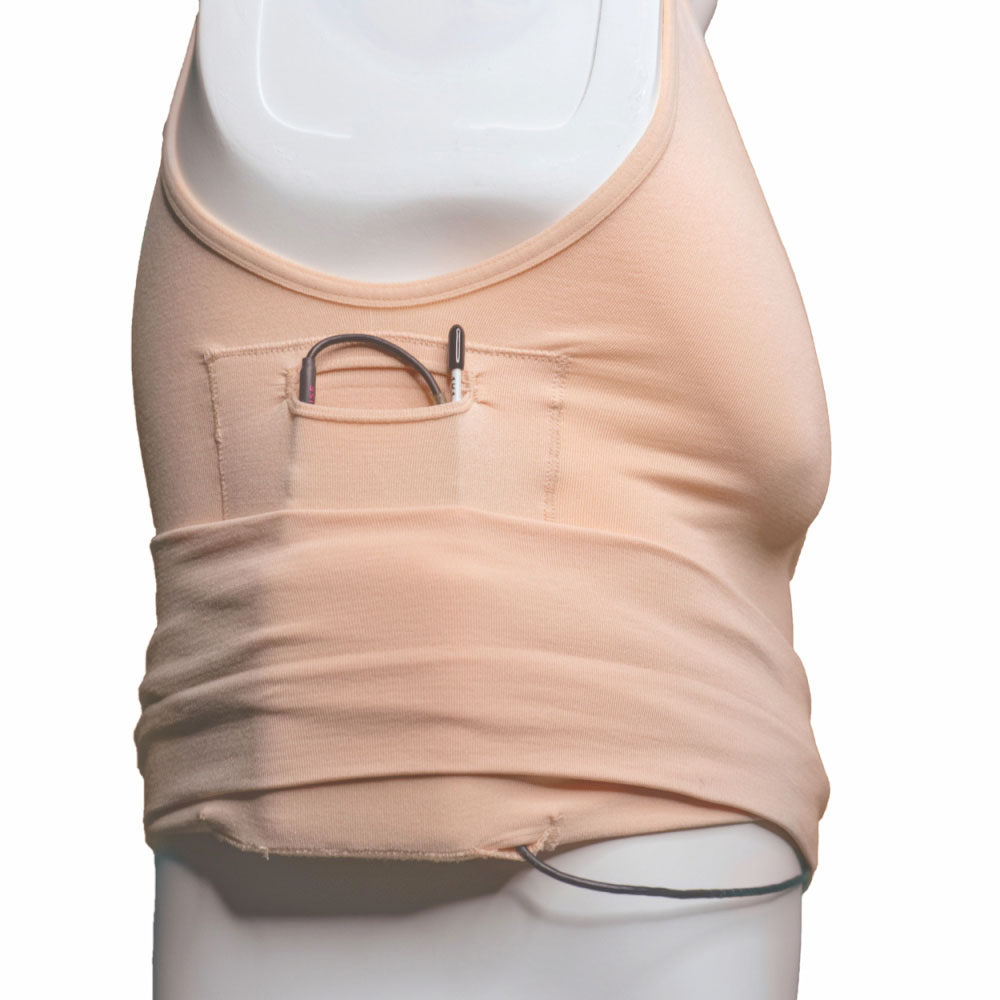 URSA Vesties Shapewear Under Garment w/ Transmitter Pouch & Lav Mount Pouches