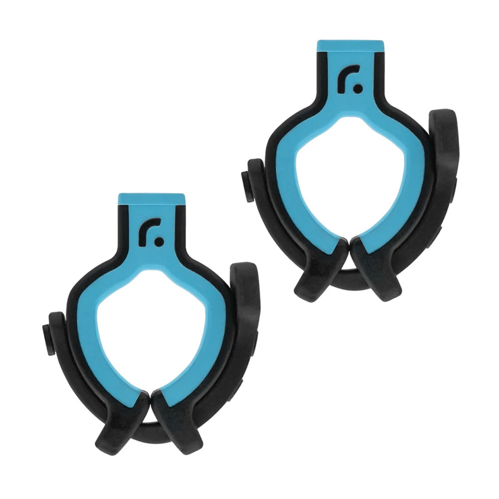 Radius RAD-00490 Pair of RAD Universal Microphone Clips - Blue