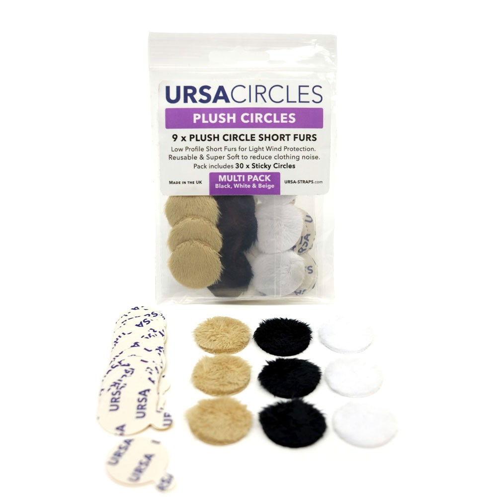 URSA Plush Circles Low Profile Short Furs for Light Wind Protection